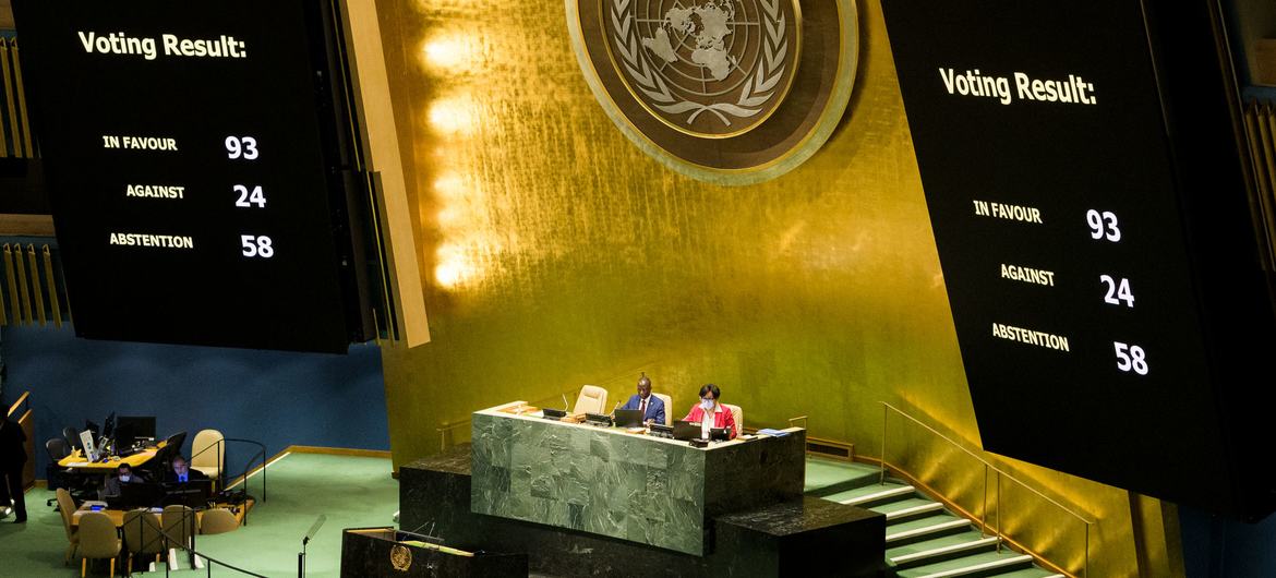 AG de l'ONU: le Sénégal s'abstient de l'exclusion de la Russie du Conseil des droits de l'homme