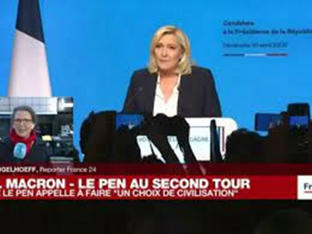Présidentielle française: Marine Le Pen veut faire du second tour un référendum anti-Macron