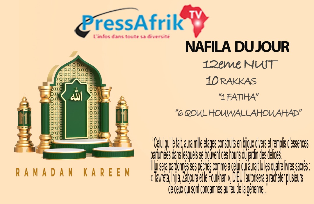 Ramadan-Nafila 12ème nuit : 10 Rakkas pour être pardonné de « ses péchés »