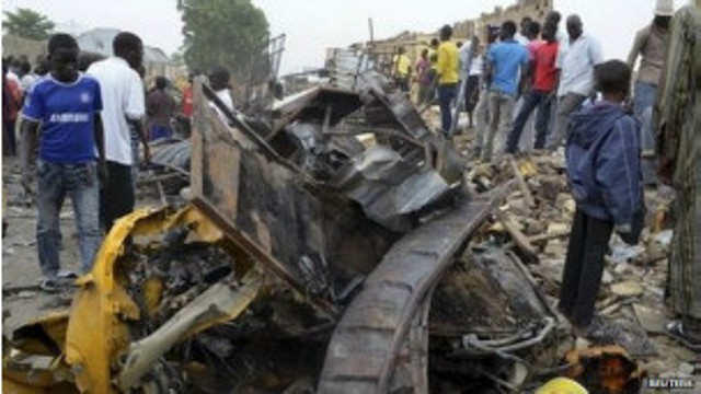Les explosions à Maiduguri ont provoqué la mort de centaines de nigérians.