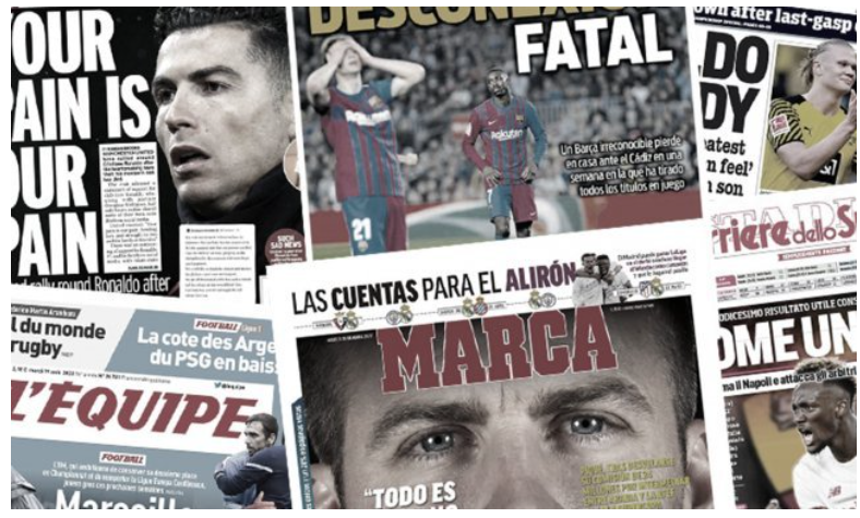 La tragédie de Cr7 choque le monde du foot, la nouvelle déroute du Barça fait grand bruit