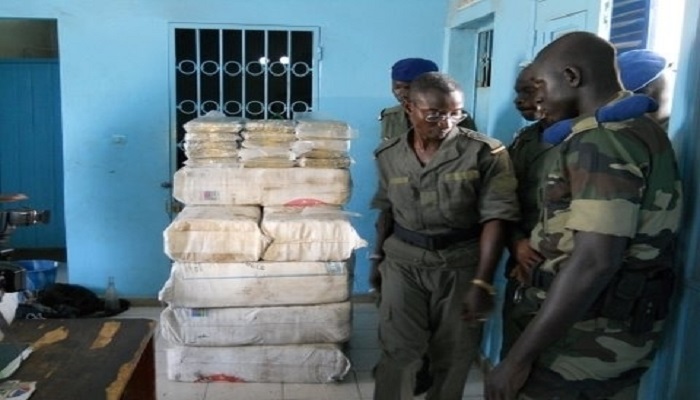 860 Kg de chanvre indien saisis par la Gendarmerie entre Dakar et Thiès
