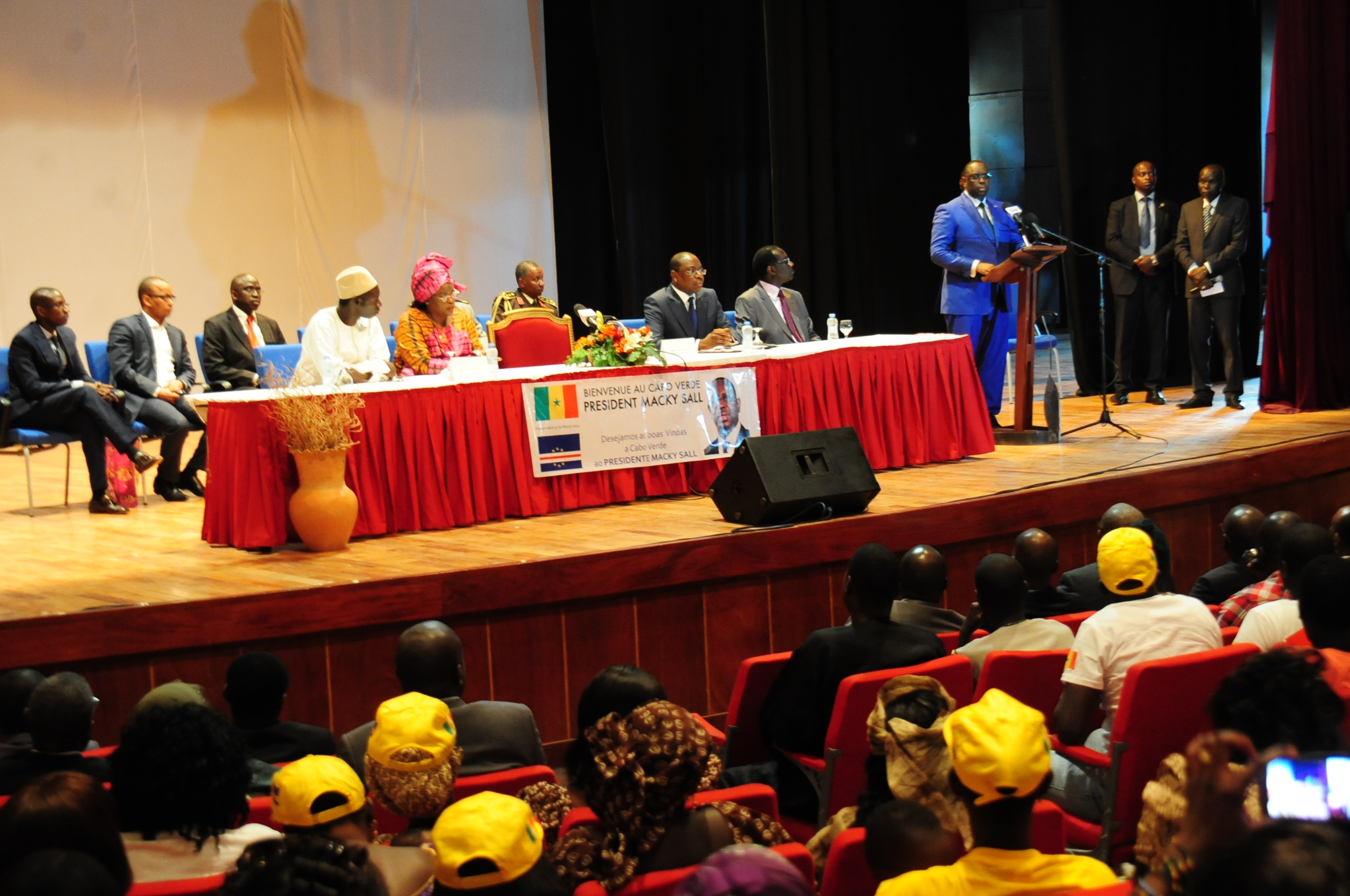 Au Cap-Vert : Le président Sall plaide pour un meilleur traitement de nos compatriotes