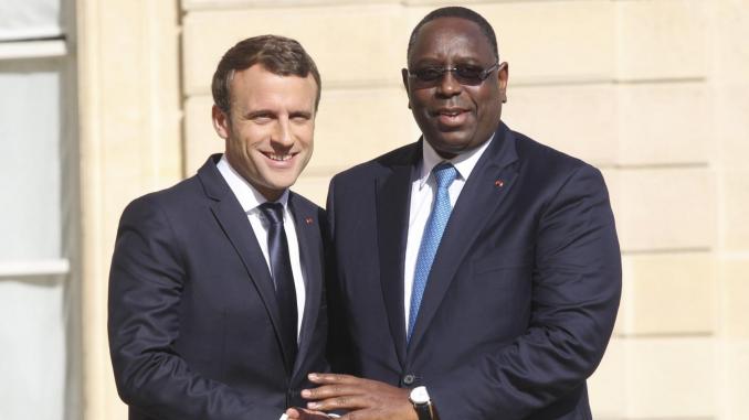 Macky Sall félicite Emmanuel Macron pour sa réélection