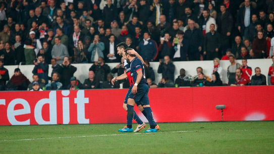 Le Paris Saint-Germain qualifié pour les 1/4 de finale de la Ligue des Champions