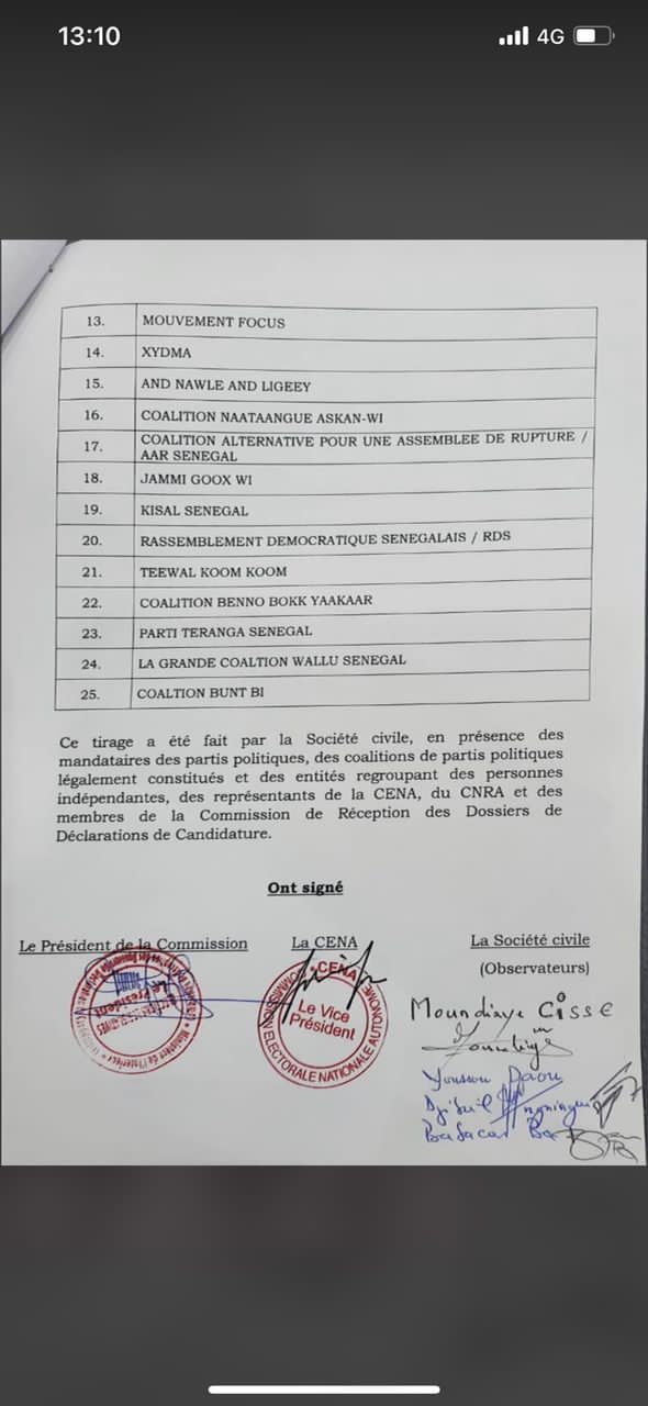 Législatives de juillet : Benno Bokk Yakaar face une floraison de coalitions Législatives de juillet : Benno Bokk Yakaar face une floraison de coalitions