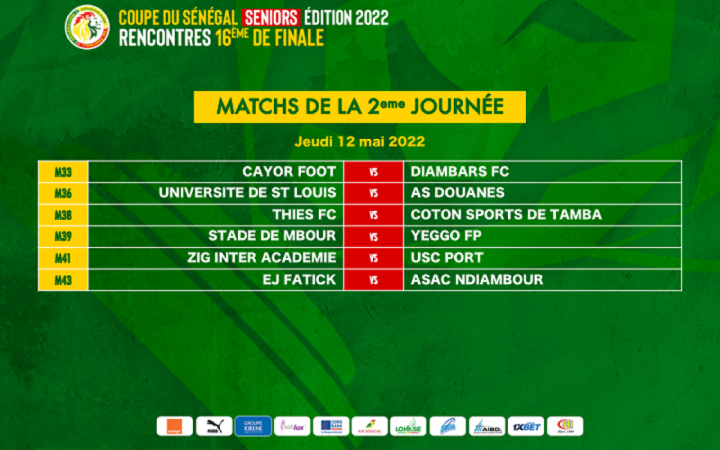 ​Coupe du Sénégal: Casa, GF Linguère et TFC passent dans la douleur, CNEPS éliminé