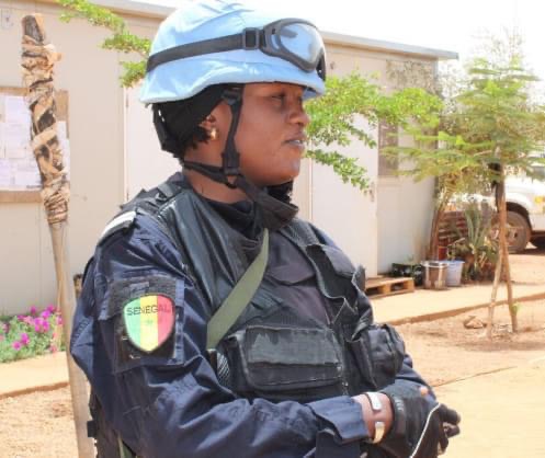 Commandante 3e peleton du 8e SENFPU: Ndéye Sanou Dièye, une fierté sénégalaise au Mali