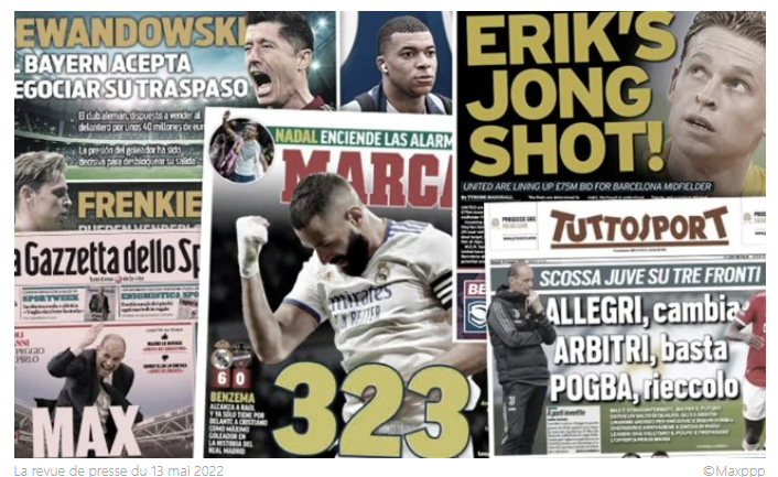 La Juventus passe la seconde sur 2 stars à coup zéro, l'offre XXL de Manchester United pour Frenkie de Jong