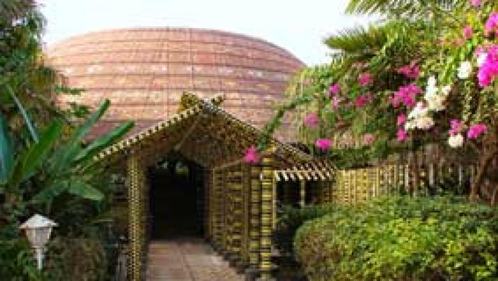 Vue de l'Alliance franco-sénégalaise de Ziguinchor.