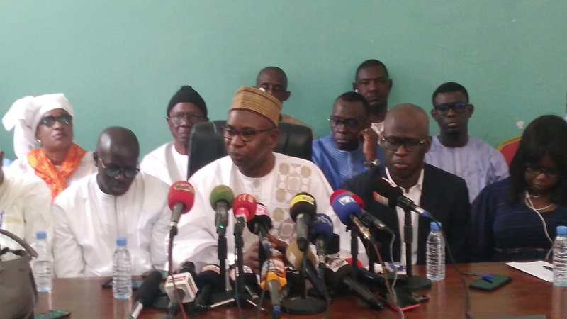 Contestations au sein de YAW: Cheikh Bamba Dieye, Guirassy et Cie dénoncent la démarche de Khalifa Sall et Cie lors des investitures