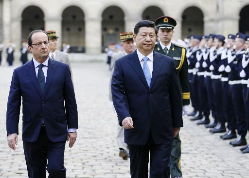 France : rien n’est trop beau pour le président chinois
