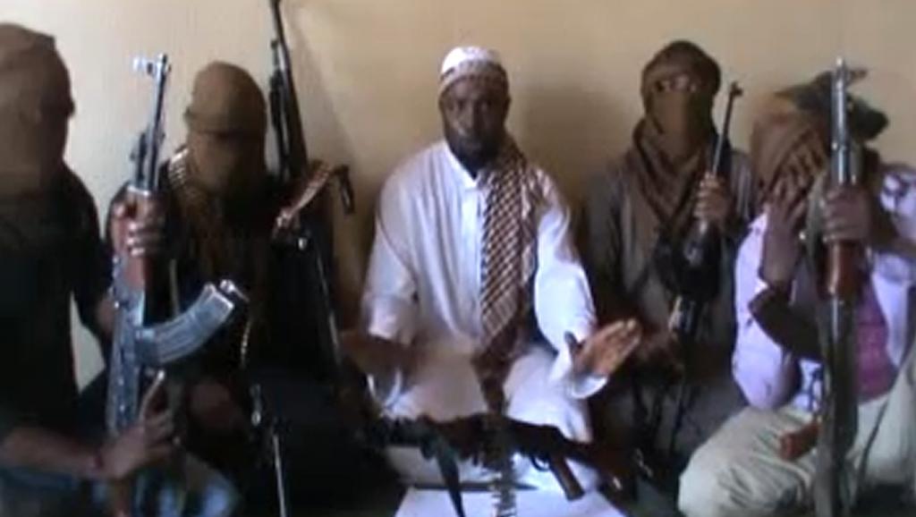 Pourchassés au Nigeria, les combattants de la secte Boko Haram font du Cameroun leur base arrière. AFP PHOTO/YOUTUBE