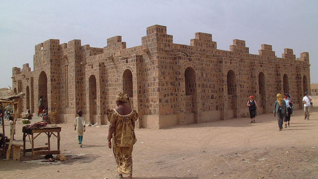 Vue de Kidal, au nord-est du Mali.