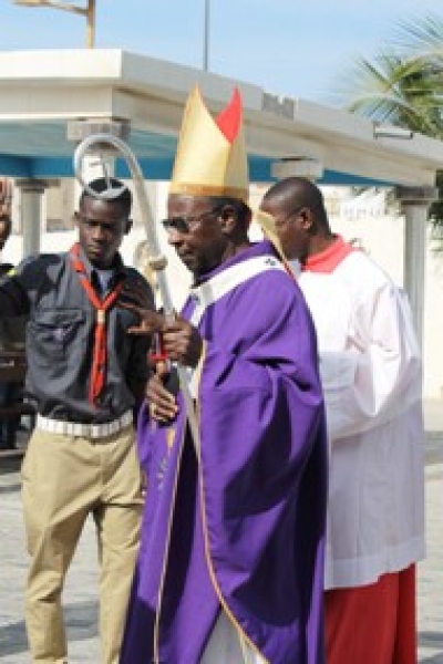 Le calendrier des célébrations liturgiques du Cardinal Sarr pour la Semaine Sainte