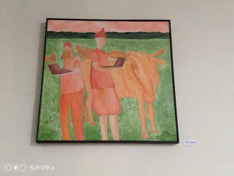 Oeuvre de Djiby Design