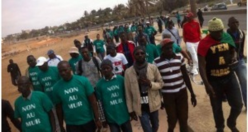 Collectif "non au mur": leur marche interdite, Fadel Barro et Cie sur le pied de guerre ce samedi