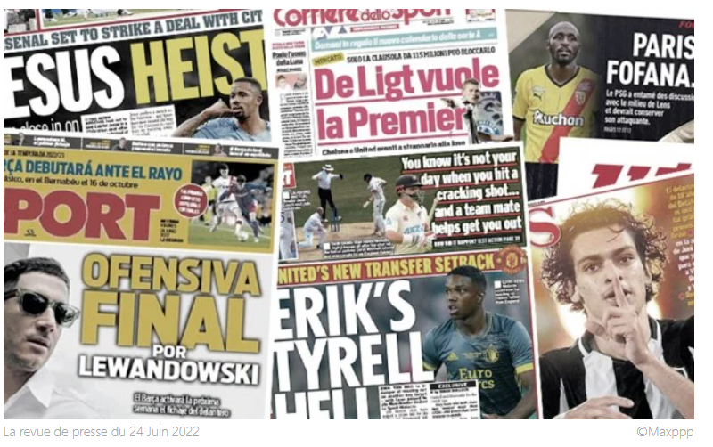 L’offre ultime du Barça pour Lewandowski, De Ligt veut quitter la Juventus