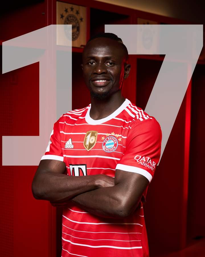 Bayern Munich: Sadio Mané portera le numéro 17
