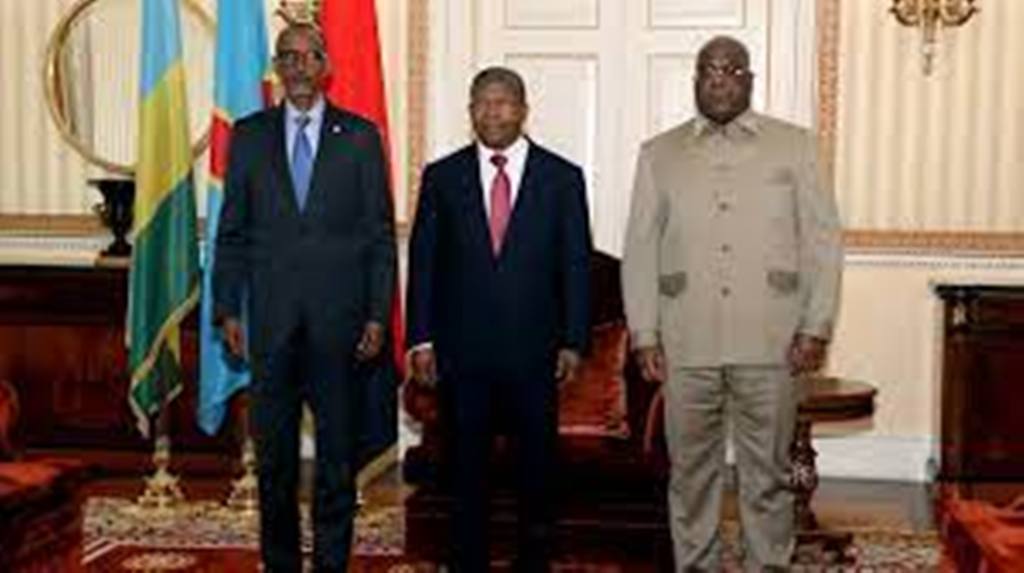 Tshisekedi et Kagame s’accordent sur un cessez-le-feu, selon le président angolais