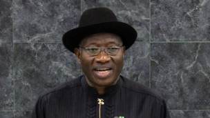 Le président nigérian, Goodluck Jonathan