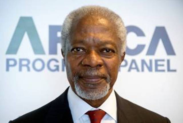 Kofi Annan, ancien Secrétaire général des Nations Unies