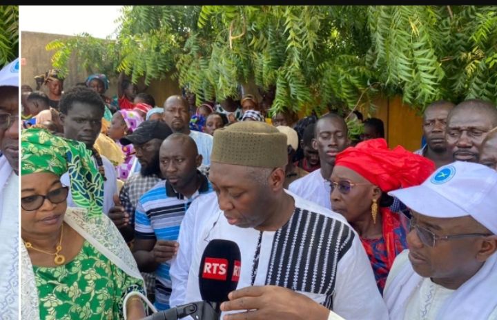 Bambey: Aïda Mbodji reçoit Wallu Sénégal et se félicite de la mise en place de cette alliance stratégique de l'opposition