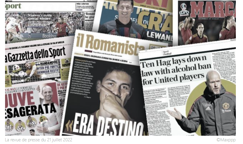 Erik ten Hag impose déjà sa loi à United, l'Italie s'enflamme pour l'arrivée de Paulo Dybala à la Roma