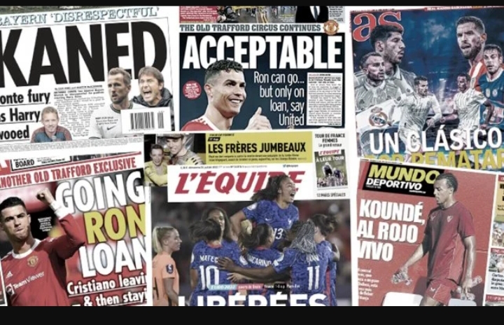 Le plan fou de Manchester United pour se débarrasser de Cristiano Ronaldo, Antonio Conte dézingue le Bayern pour Kane