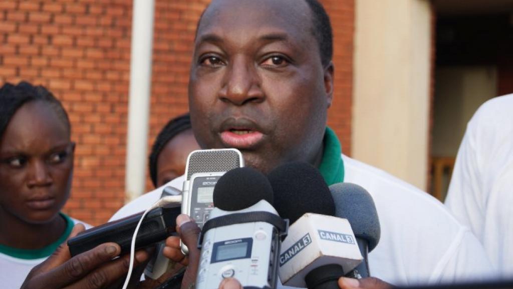 Zéphirin Diabré, président de l'UPC, l'Union pour le progrès et le changement au Burkina Faso et chef de file de l’opposition.