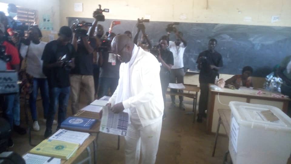 #Législatives2022 Guédiawaye : le maire Ahmed Aïdara et Malick Gackou ont effectué leur vote