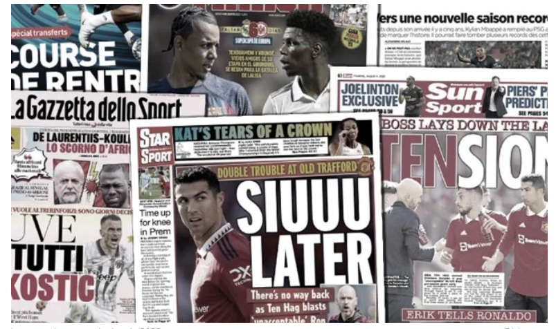 Le clash entre Erik ten Hag et Cr7 fait exploser l'Angleterre, la saison de tous les records pour Mbappé