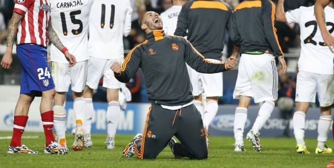 Benzema : «Toujours un peu de chance»
