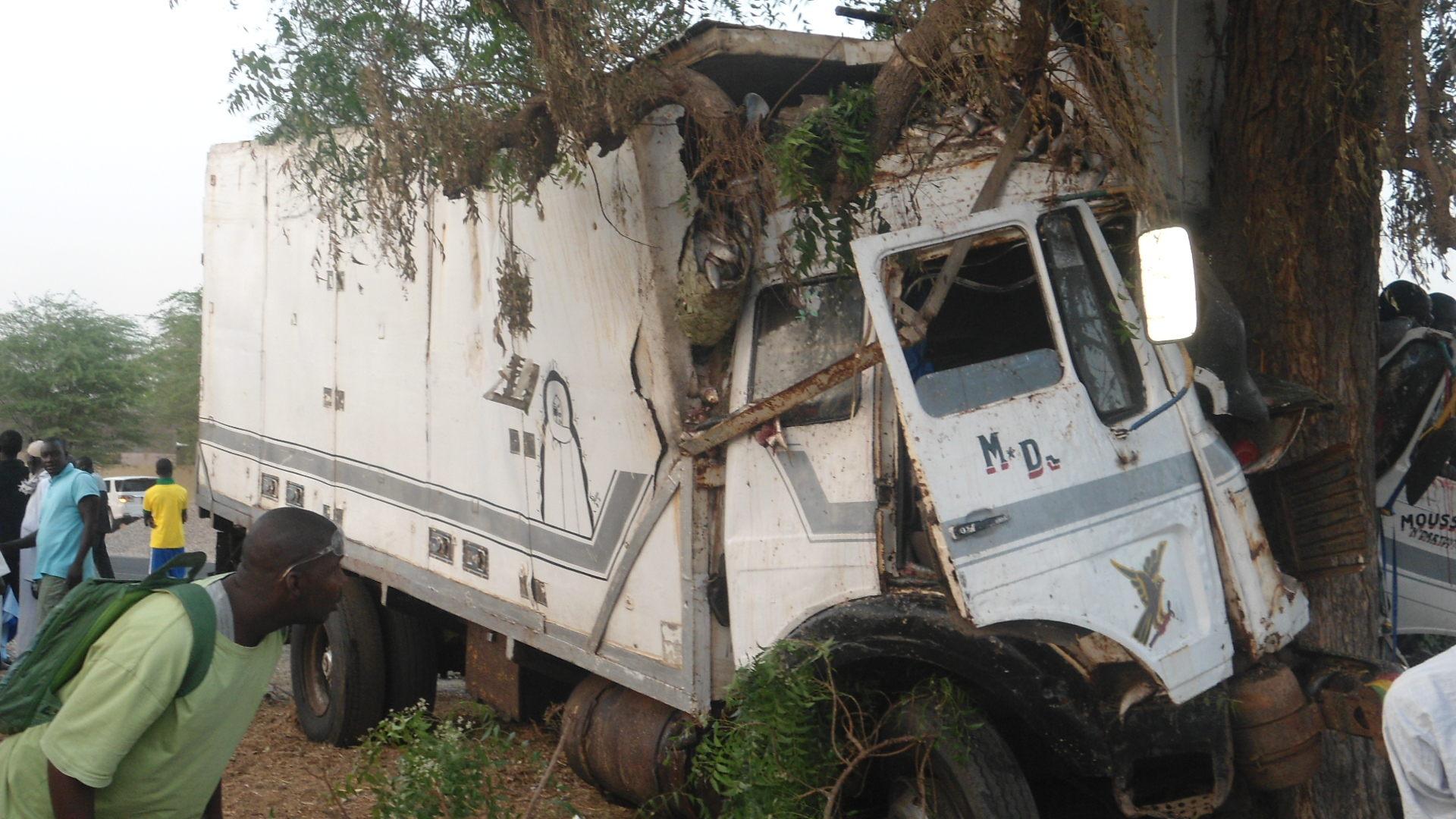 Dernière minute : Terrible et spectaculaire accident sur la route de Louga (PHOTOS)