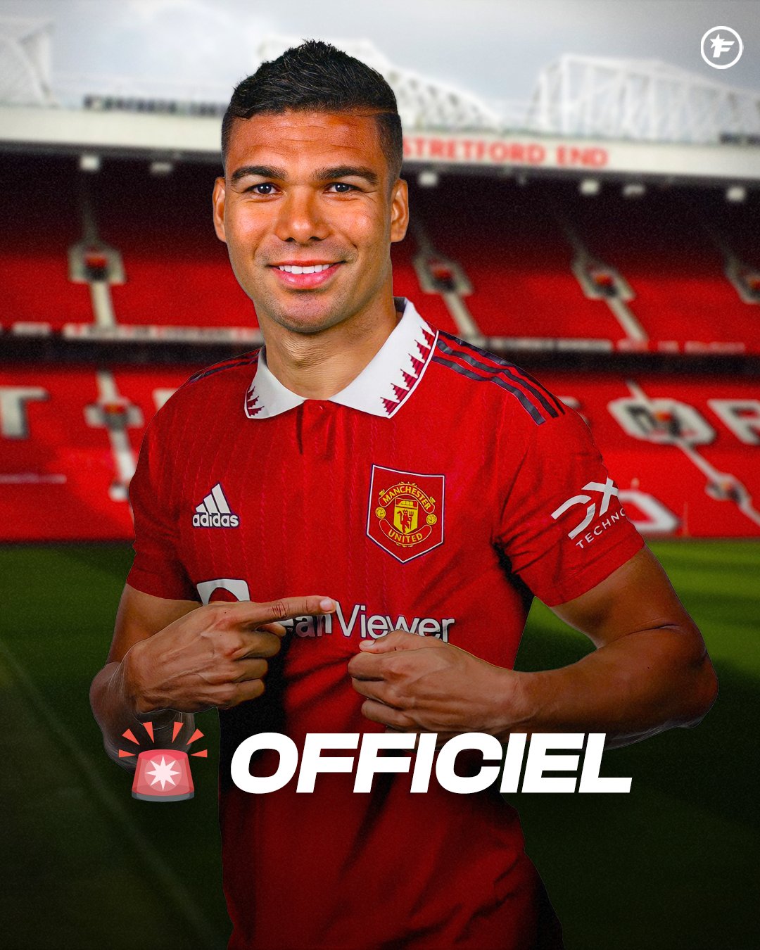 Manchester annonce un accord de principe avec Casemiro 