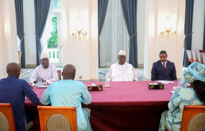 Macky Sall reçoit au Palais le bureau de l'Union des magistrats du Sénégal