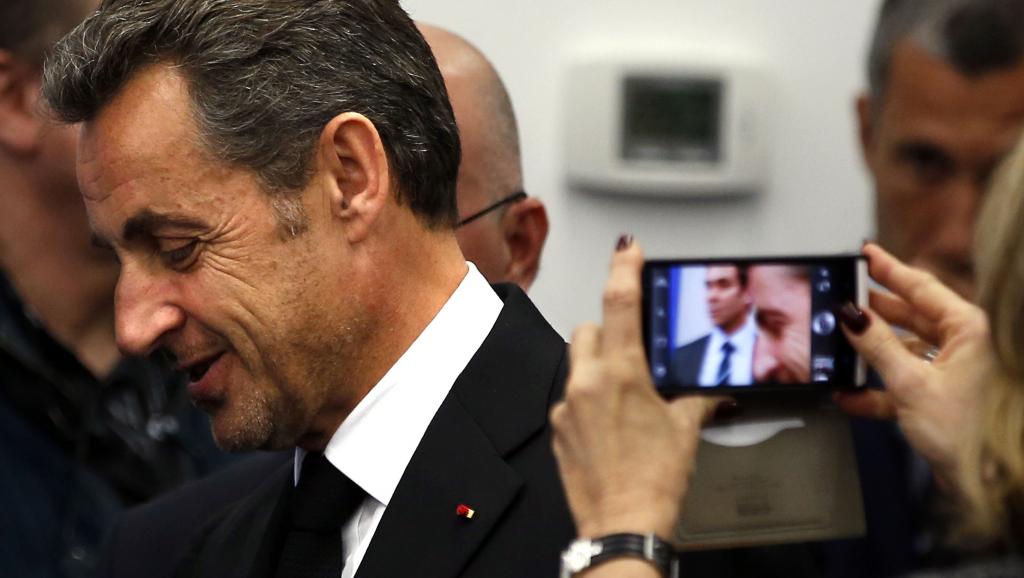 Nicolas Sarkozy, à Nice, le 10 janvier 2014. REUTERS/Eric Gaillard