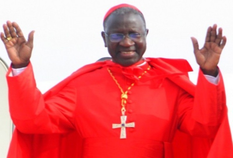 Popenguine 2014- Cérémonie de Clôture: le Cardinal Sarr prie pour la paix dans le monde