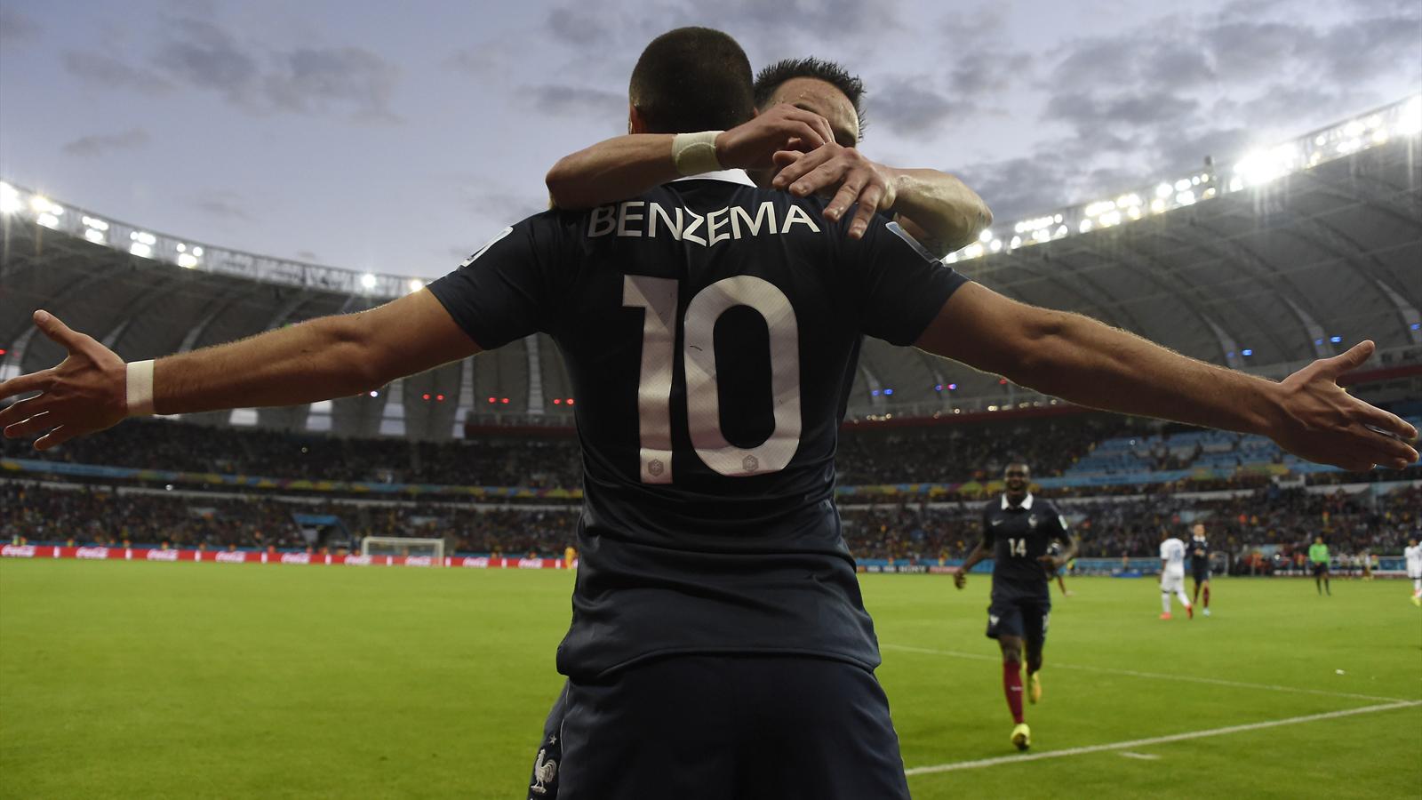 CDM-2014- France-Honduras (3-0): Les Bleus étrillent le Honduras, Benzema rejoint Neymar