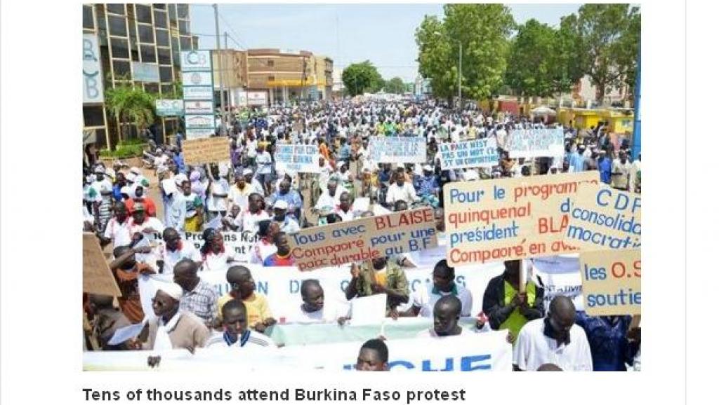 Le référendum sur la Constitution agite la Toile au Burkina Faso