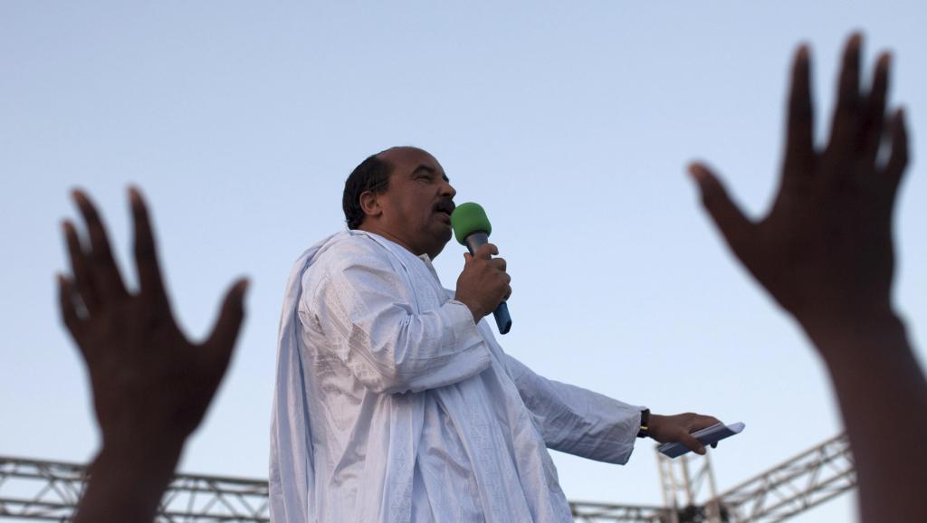 Le président mauritanien sortant Mohamed ould Abdel Aziz a été réelu dès le premier tour de l'élection présidentiel. REUTERS/Joe Penney