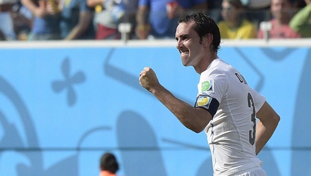 CDM 1-0 contre l'Italie: Godin marque et envoie l'Uruguay en 8es 