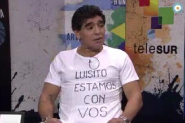 Maradona: 'Pourquoi n'envoient-ils pas Suarez à Guantanamo ?"