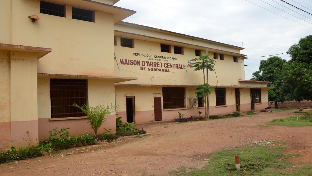 Prison de N'garagba à Bangui. En RCA, la peine de mort est suspendue depuis 1981.