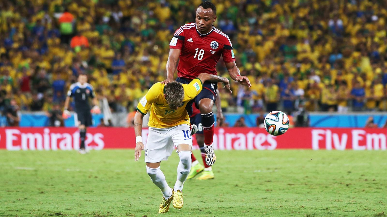Coupe du monde 2014 : Zuniga protégé par la police