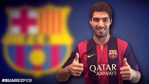 Officiel : Luis Suarez a signé au Barca pour 5 ans