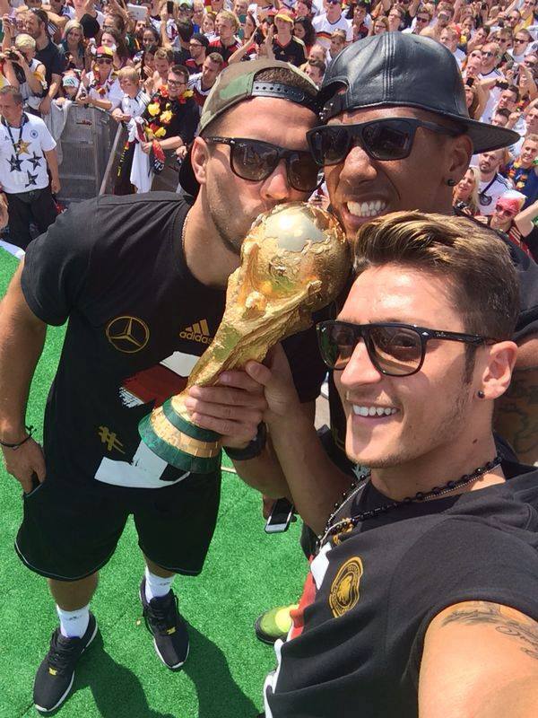 Images L'Allemagne accueille ses champions du monde