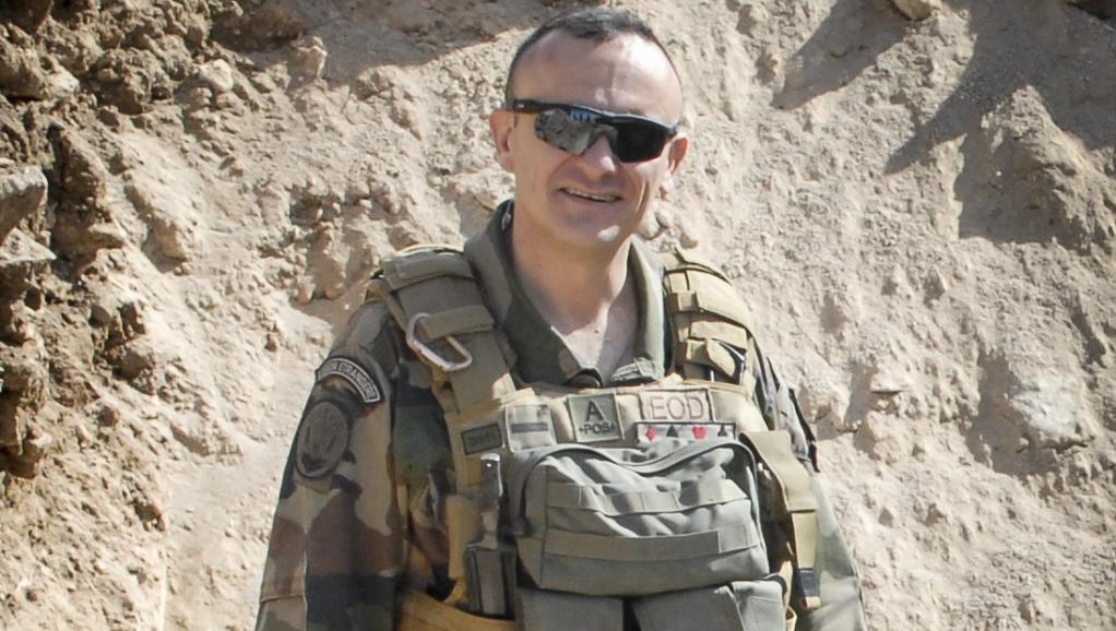 L'adjudant-chef Dejvid Nikolic, sur une photo prise par l'armée française. SIRPAT