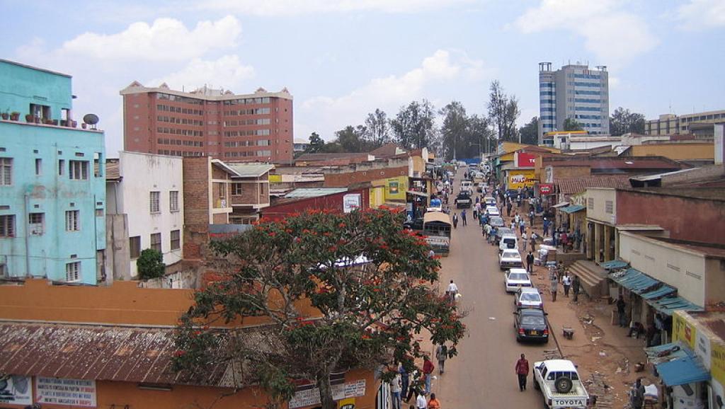 Le centre-ville de Kigali, au Rwanda, en 2006. (CC)SteveRwanda/Wikipédia