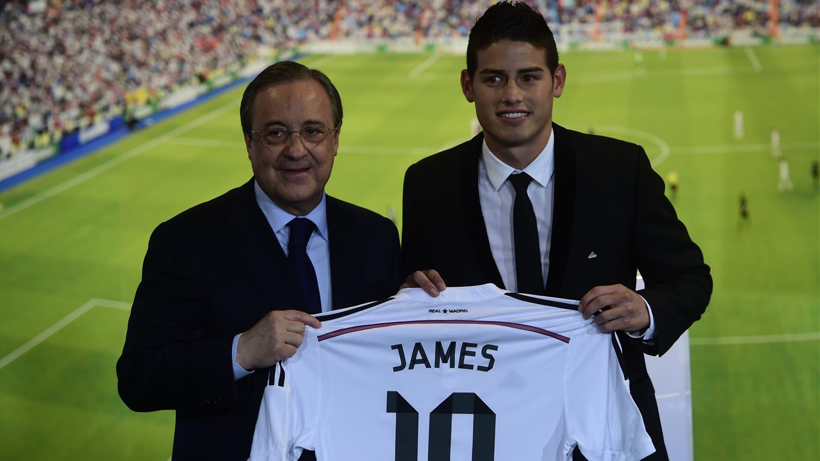 Transferts : James Rodriguez (Real Madrid) : "Je jouerai là où Ancelotti me dira de jouer"